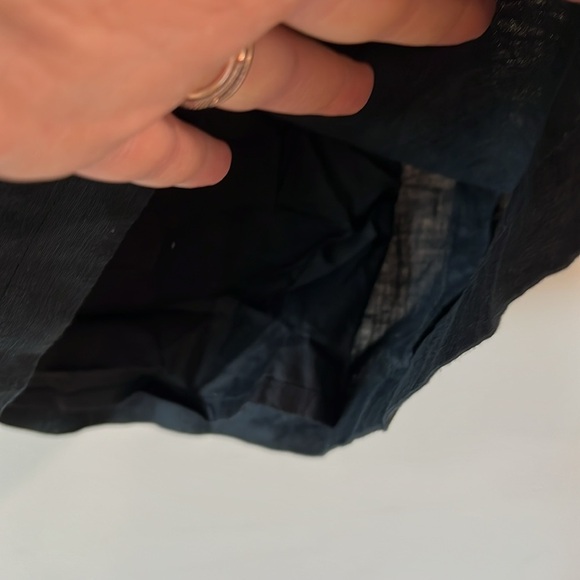 Escada Sport - see measurements, black linen lace dress - Picture 5 of 11